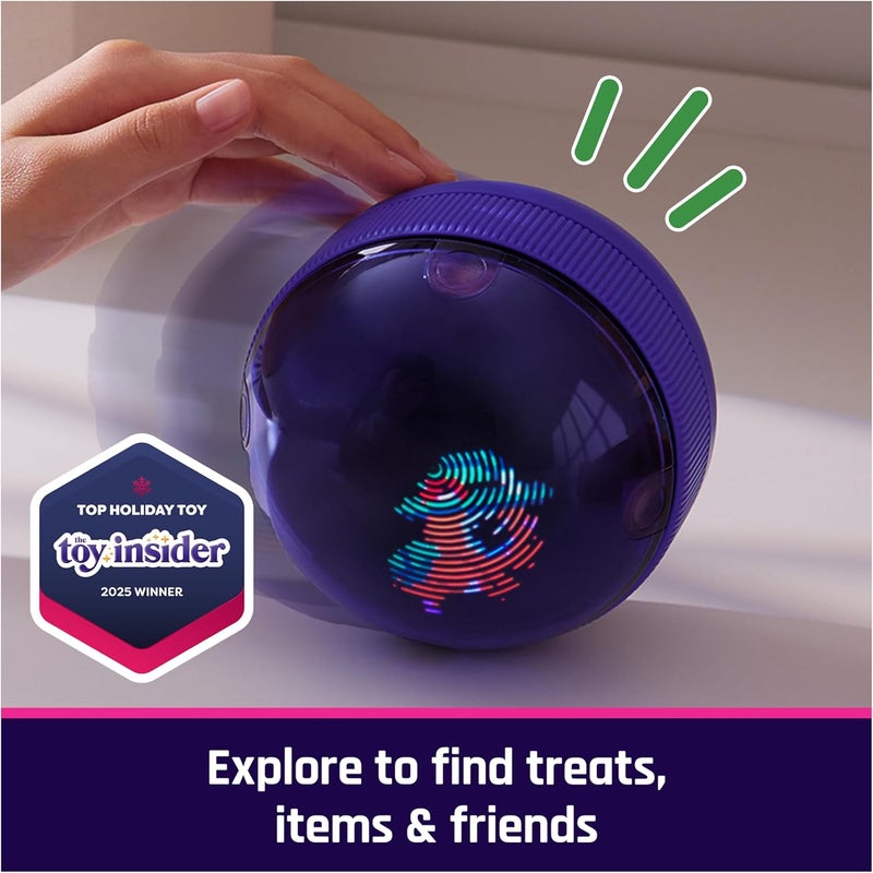 Bitzee , Hamster Ball Interactive Toy Hamster with Over 20 Hamsters Inside, Rolls & Reacts to Touch, Digital Pet Gifts & Stocking Stuffers for Kids - Image 3